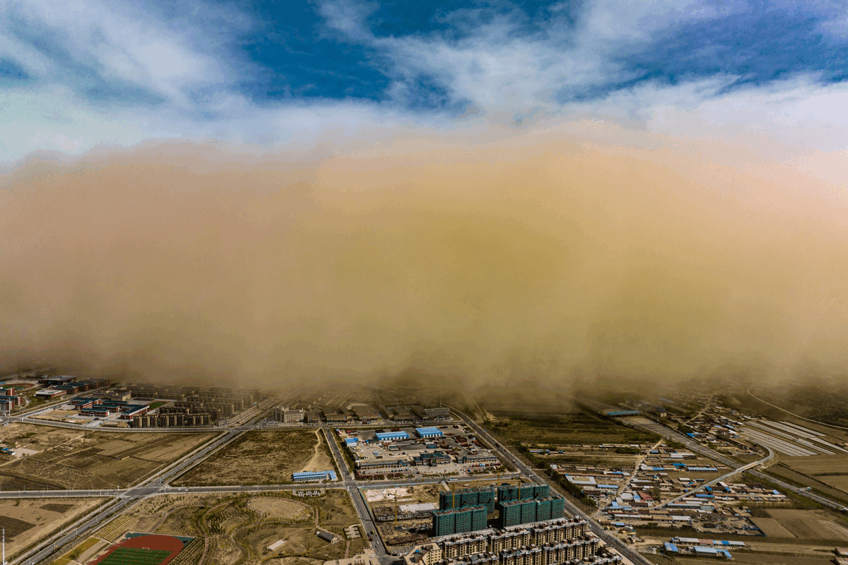 宁夏未来三天将处于大范围中、重度沙尘污染中 需做好相关防护措施